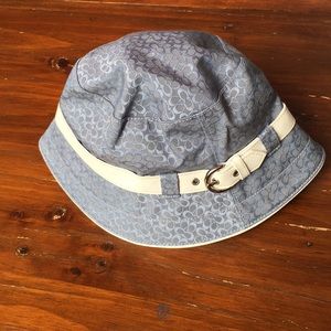 Coach Accessories - Coach all over print bucket hat w/ buckle Coach Accessories - Coach all over print bucket hat w/ buckle